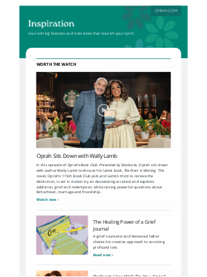 Oprah - Oprah & Wally Lamb on Loss, Forgiveness and Redemption 🎙️
