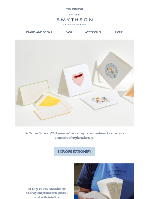 Smythson - A celebration of stationery