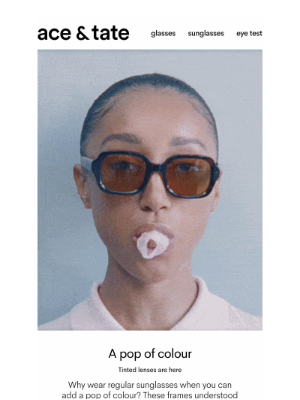Ace & Tate - Add a pop of colour
