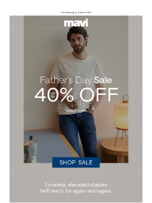 Mavi - Up to 40% Off Gifts for Him