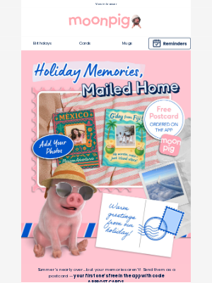 Moonpig - leanna, Clock’s Ticking: Free Postcard in the App 💌