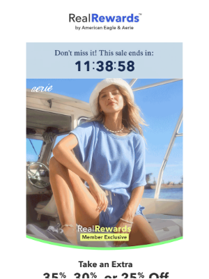 American Eagle Outfitters - Open ASAP 🏃 Final chance to claim your mystery offer