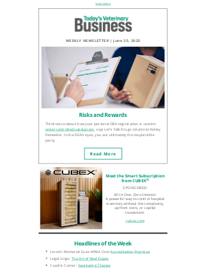 NAVC - Your Weekly News Is Here