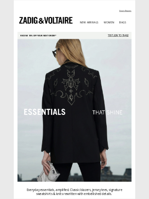 Zadig & Voltaire - Essentials That Shine