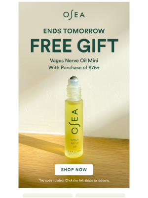 OSEA Malibu - Ends Tomorrow: Free Gift