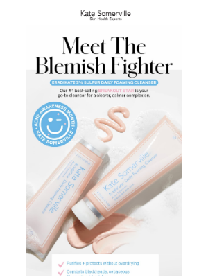 Kate Somerville Skincare - Meet The Blemish Fighter 🥊