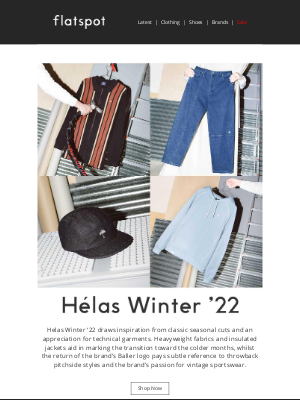 Flatspot - Hélas Winter ‘22 - Online Now