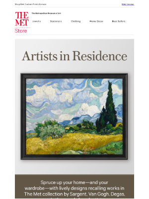 The Metropolitan Museum of Art - Customize Prints by Your Favorite Artists
