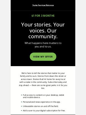 Austin American-Statesman - Get journalism about the place we call home.