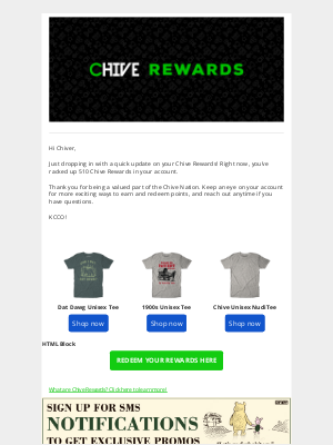 The Chivery - 🎉 Your Monthly Rewards Summary: See Your Earned Points!