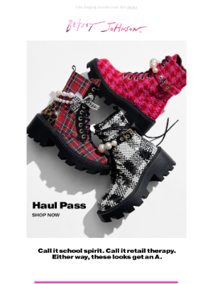 Betsey Johnson - Class Is In Session