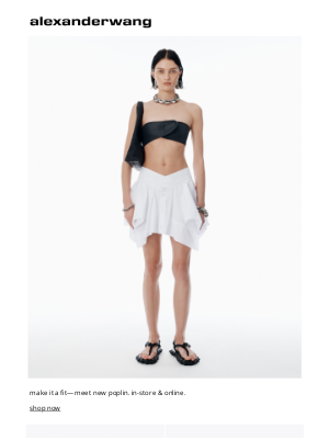 Alexander Wang - it’s giving ready for summer