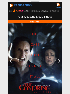 Fandango - Your Weekend Movie Lineup