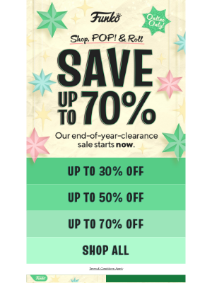 Funko - Don't Miss This! Save Up to 70%