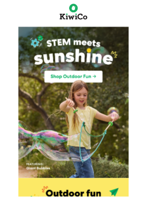 Kiwi Co. - Get outside to build, play and discover