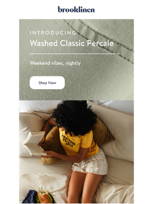 Brooklinen - Have You Met Washed Classic Percale?