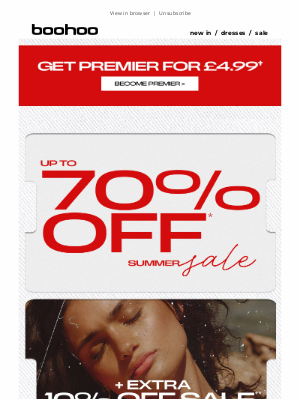 boohoo (United Kingdom) - Summer SALE has landed! ☀️