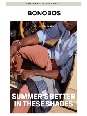 Bonobos - See Our Top-Rated Styles