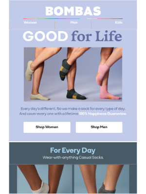 Bombas - Your Life, In Socks