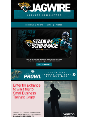 Jacksonville Jaguars - Up Next: Stadium Scrimmage Kicks Off