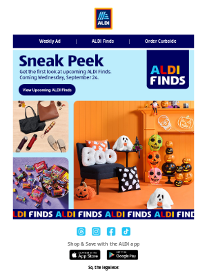 ALDI - Sneak Peek: Upcoming ALDI Finds 😉
