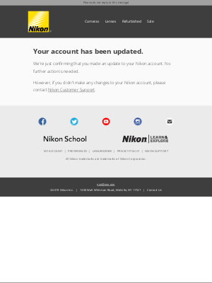 NikonUSA - Nikon Profile Update