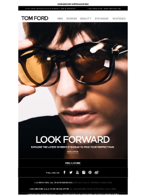 TOM FORD - LOOK FORWARD