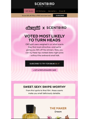 Scentbird - These Scents Lock In the Most Second Dates