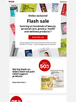 CVS Pharmacy - This Week Only: Online Exclusive Deals!