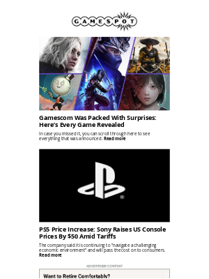 GameSpot - The Biggest Night in Gaming Just Happened