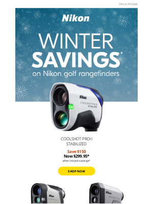 NikonUSA - Take Your Golf Game to the Next Level – Rangefinders on Sale Now!