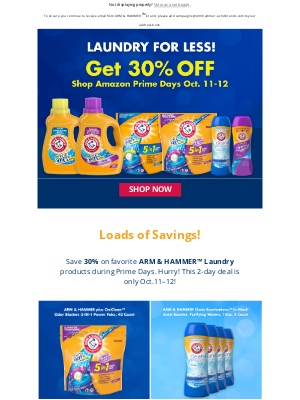 armandhammer.com - HUGE Prime Days Deals Oct. 11-12! 🤑