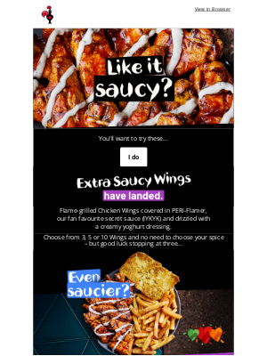 Nando's (United Kingdom) - Saucy content inside