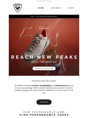 Group Rossignol - 🥾 Step into comfort and sustainability with SKPR 2.0