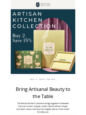 Bokksu - Shop Japanese Kitchenware, Save 15% When You Buy 2
