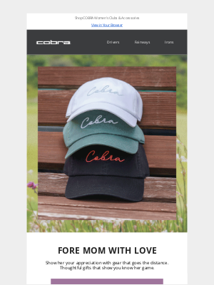COBRA PUMA GOLF - Mother's Day Golf Gifts