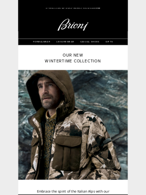 Brioni - Our new Wintertime collection