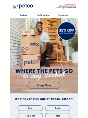 Save 35% & get refilled automatically!