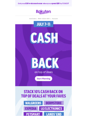 Rakuten - The Big Stack Event is almost here  👀
