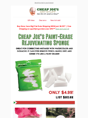 Cheap Joe's Art Stuff - Sun-Ready Art Essentials!