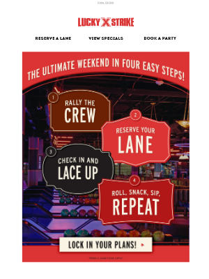 Bowlero - 🎳 Weekend Plans? Skip The Line & Hit The Lanes!