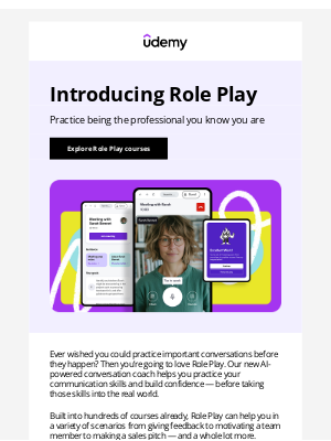 Udemy - Meet Role Play, your new conversation coach