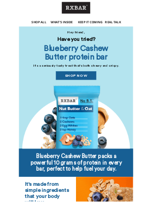 RXBAR - The Ultimate No B.S. Snack