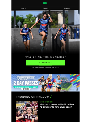 NSW Rugby League (Australia) - Origin Means Everything: Cherrington's Journey Back 🔥