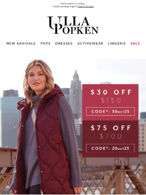 Ulla Popken USA - Final hours for $75 off your order HURRY 🕐