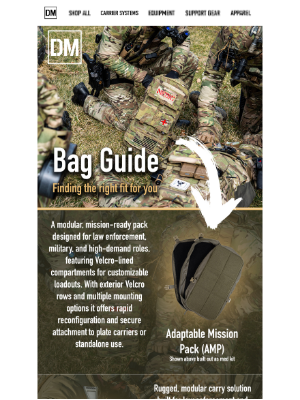 Defense Mechanisms - Simplify Your Setup with the Right Bag