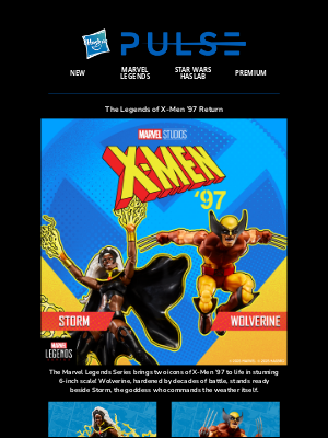 Don't Miss Out on the Marvel Legends X-Men ’97 Heroes!