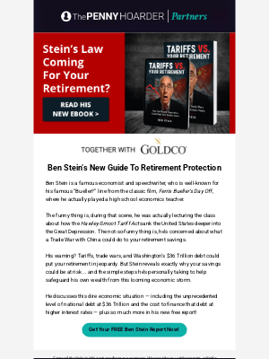 The Penny Hoarder - How Ben Stein Is Shielding His Retirement