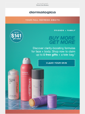 Dermalogica - Bye breakouts 👋 hello free minis!