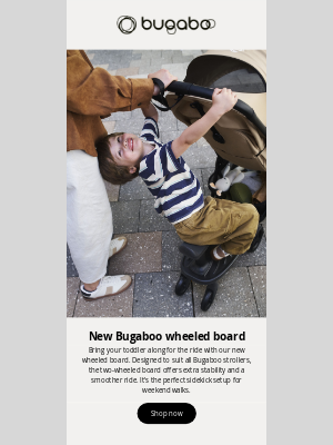 Bugaboo - New Bugaboo wheeled board
